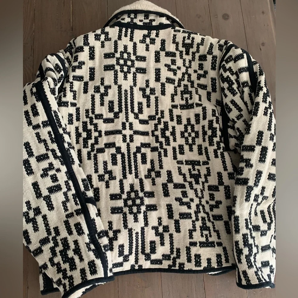 Isabel Marant's 'Nelkis' Western sherpa style jacket NWT